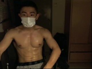 Handsome Chinito Deny Stuff Up Thither Marvellous Cumshot